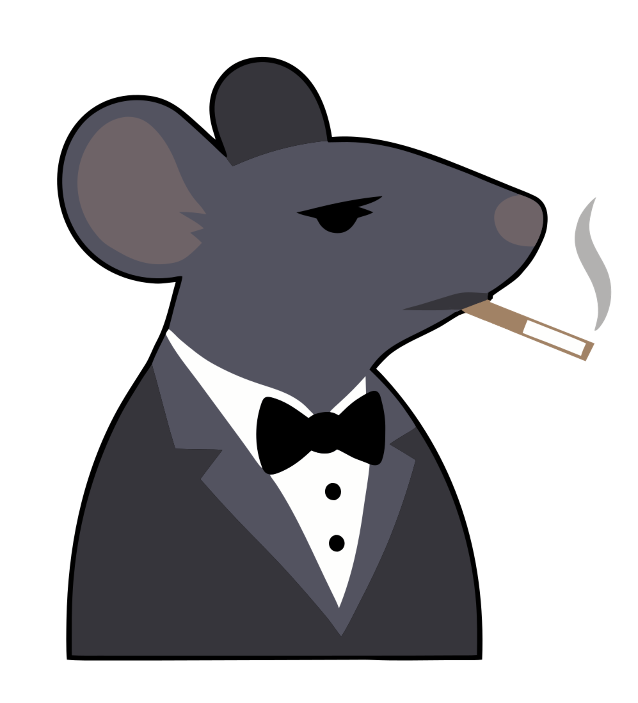 Tuxedo Rat Logo